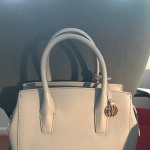Brand New DKNY Light Gray Handbag